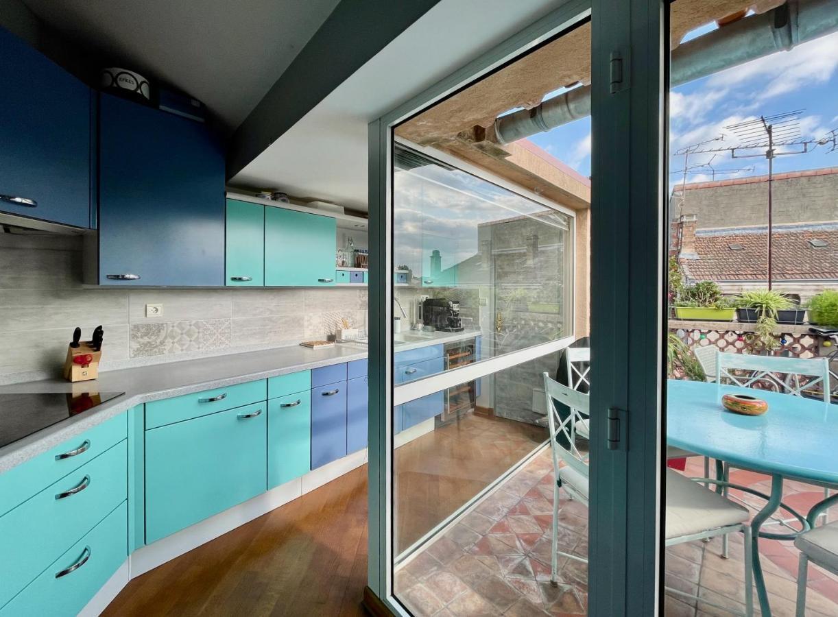 Apartamento L'Atypique - T3 Grande Terrasse, Bbq Vue Et Cheminee Aviñón Exterior foto