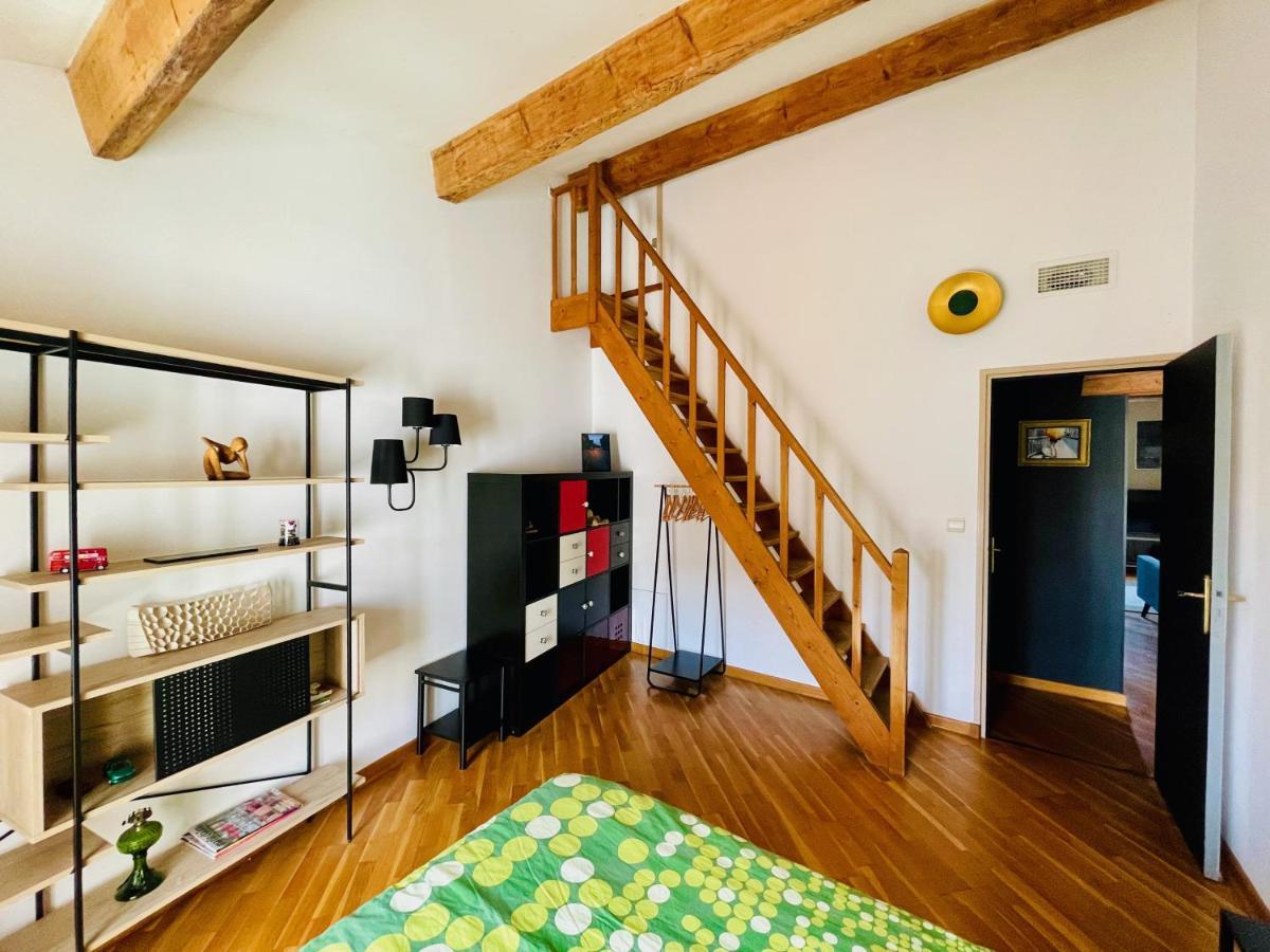 Apartamento L'Atypique - T3 Grande Terrasse, Bbq Vue Et Cheminee Aviñón Exterior foto